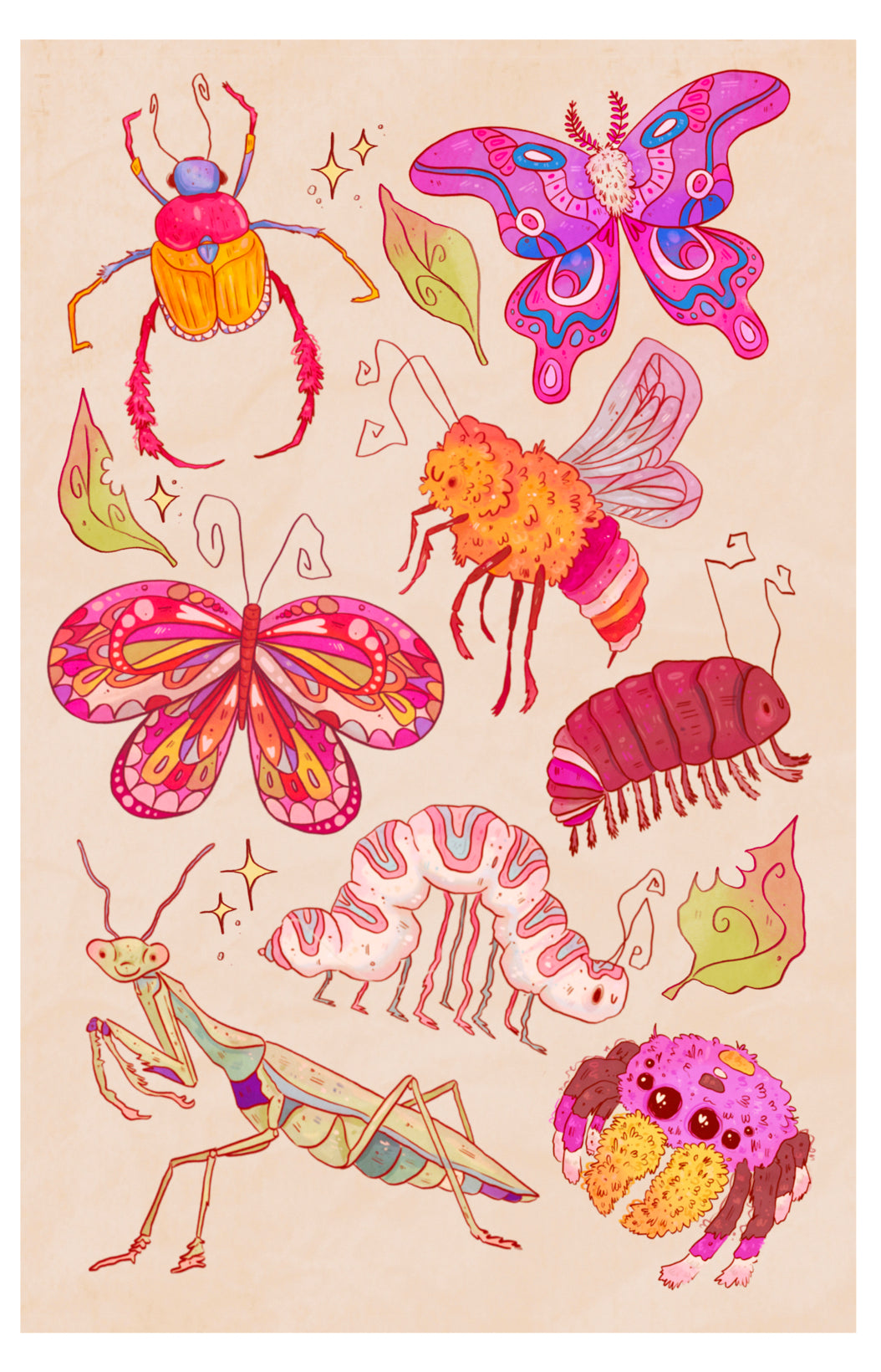 pride bugs poster