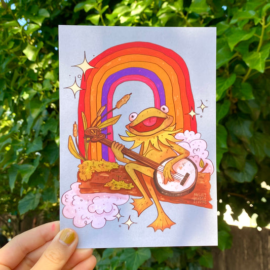 rainbow connection print
